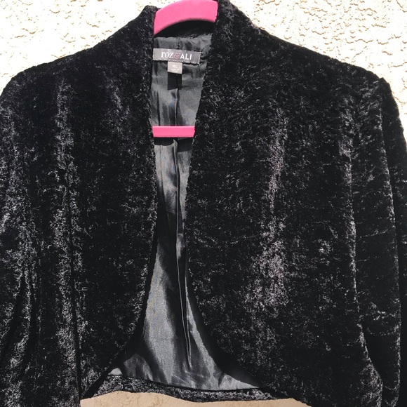 Black Velvet Shall - Picture 2 of 8